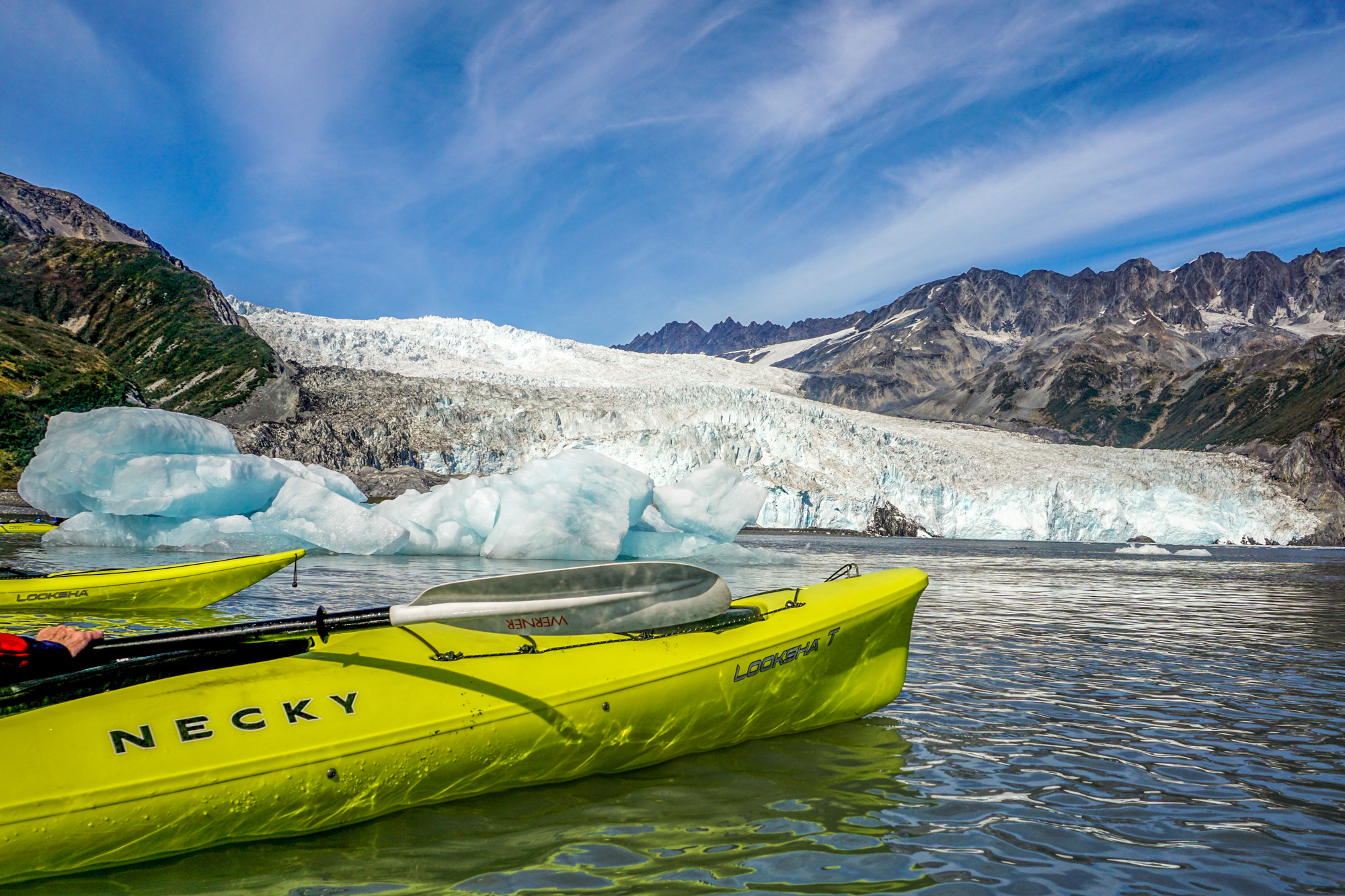 aialik glacier kayak tour